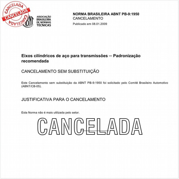 Eixos cilíndricos de aço para transmissões