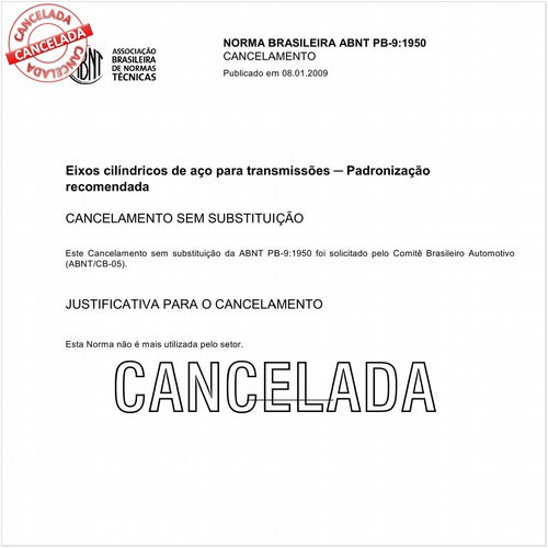 Eixos cilíndricos de aço para transmissões