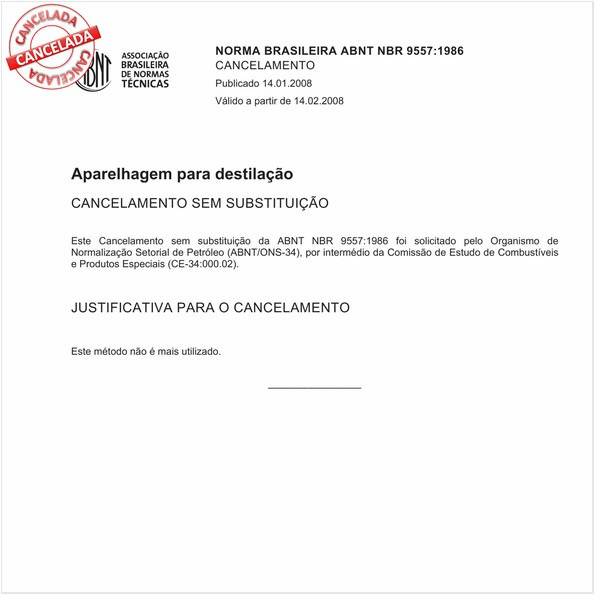 Aparelhagem para destilação