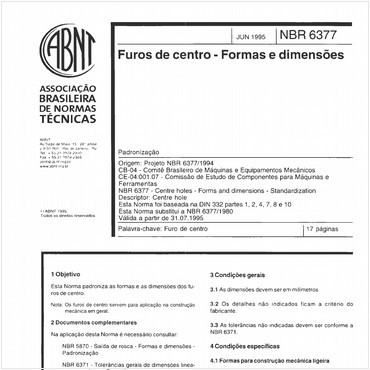 NBR6377 de 06/1995