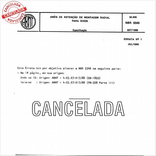 Anéis de retenção de montagem radial para eixos