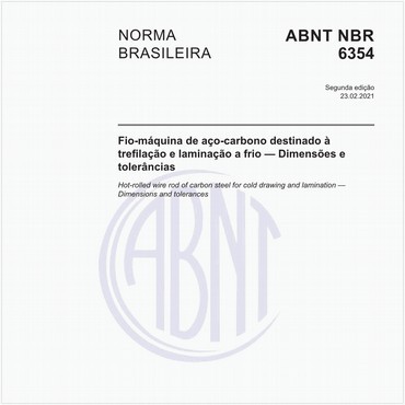 NBR6354 de 02/2021