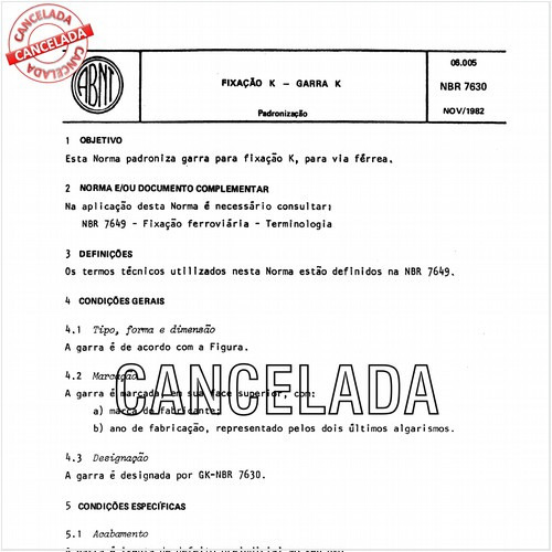 Fixação K - Garra K