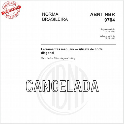 Ferramentas manuais - Alicate de corte diagonal