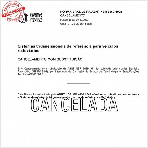 Sistemas tridimensionais de referência para veículos rodoviários