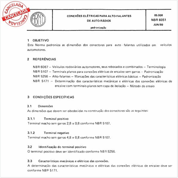 Conexões elétricas para alto-falantes de auto-rádios
