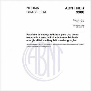 NBR9980 de 11/2010