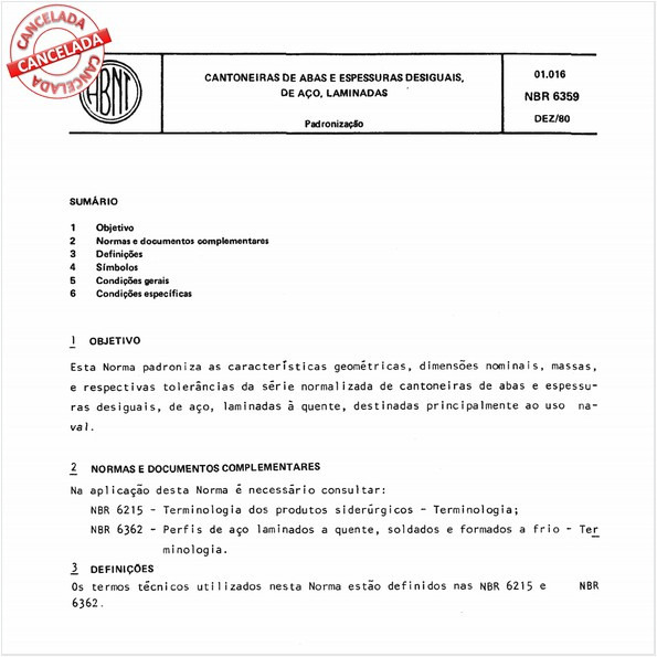 Cantoneiras de abas e espessuras desiguais, de aço, laminadas