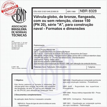 NBR8328 de 04/1989