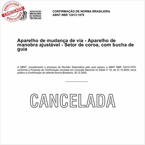 Aparelho de mudança de via - Aparelho de manobra ajustável - Setor de coroa, com bucha de guia