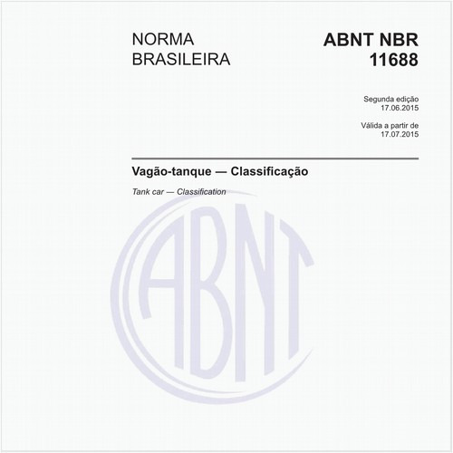 Vagão-tanque - Classificação