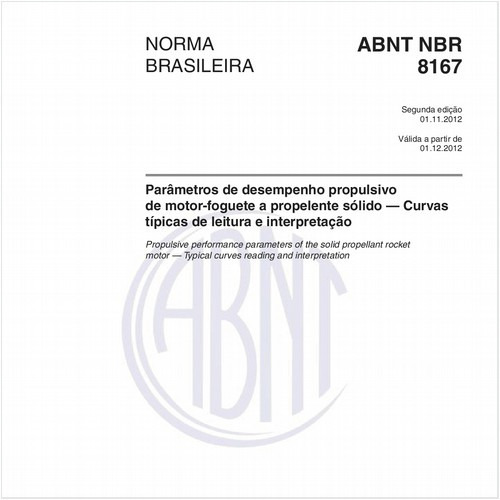 Parâmetros de desempenho propulsivo de motor-foguete a propelente sólido — Curvas típicas de leitura e interpretação