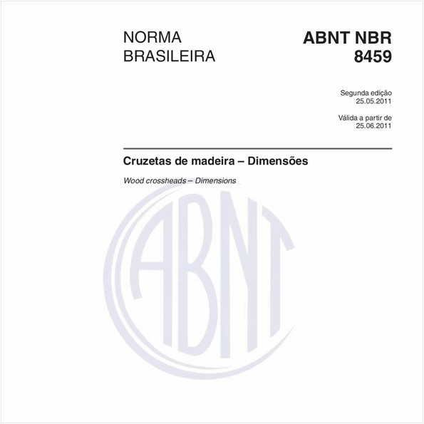 NBR8459 de 05/2011