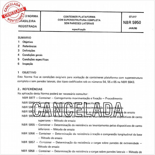 Conteiner plataforma com superestrutura completa sem paredes laterais