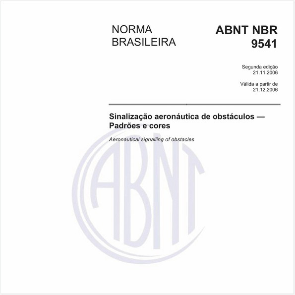 Sinalização aeronáutica de obstáculos - Padrões e cores