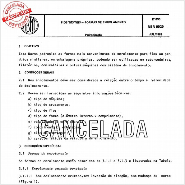 Fios têxteis - Formas de enrolamento