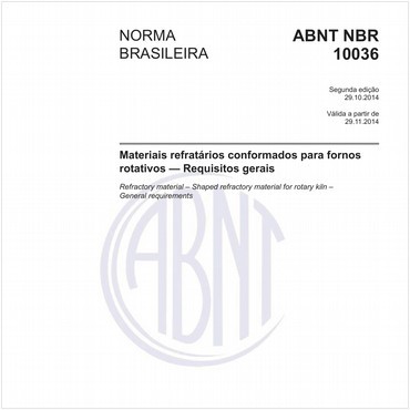 NBR10036 de 10/2014