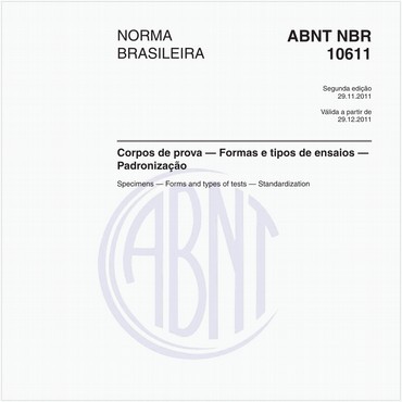 NBR10611 de 11/2011