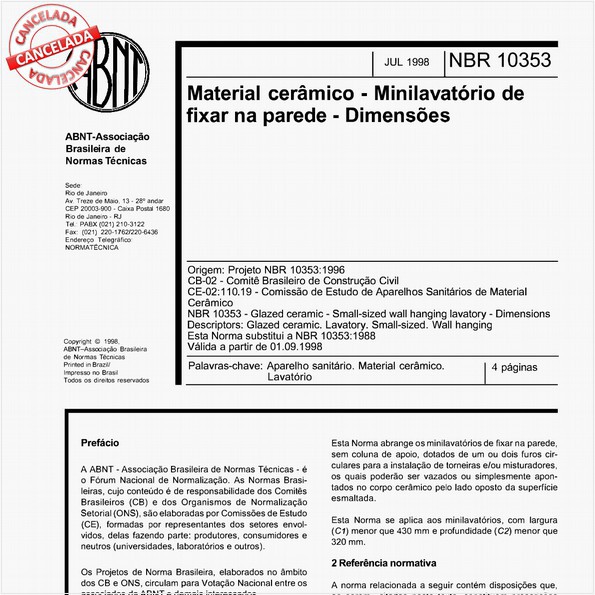 NBR10353 de 06/2004