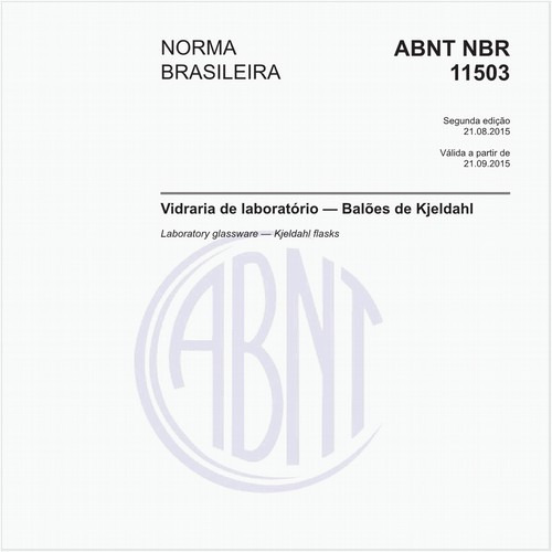 Vidraria de laboratório — Balões de Kjeldahl