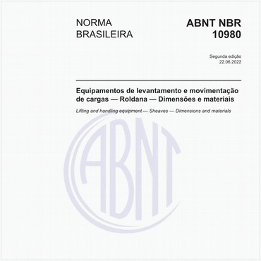 NBR10980 de 06/2022