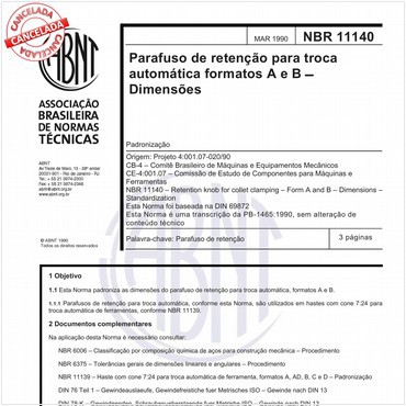 NBR11140 de 03/1990