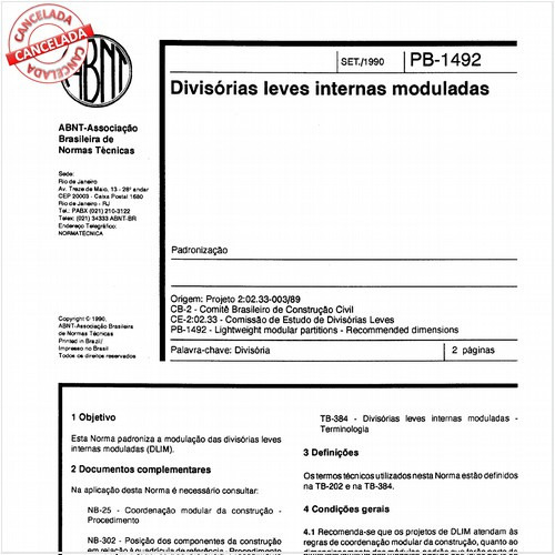 Divisórias leves internas moduladas