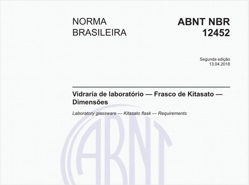 Vidraria de laboratório - Frasco de Kitasato - Dimensões