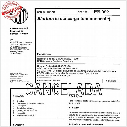 Starters (a descarga luminescente)