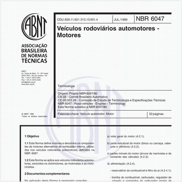 NBR6047 de 07/1990