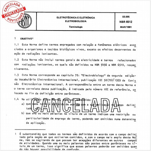 Eletrotécnica e eletrônica - Eletrobiologia