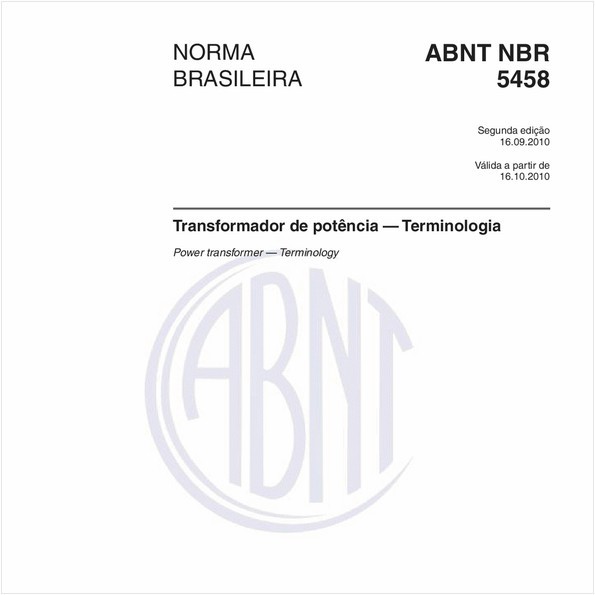 NBR5458 de 09/2010