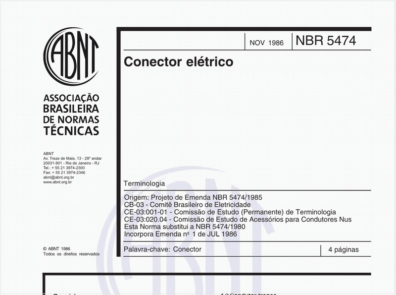 Conector elétrico