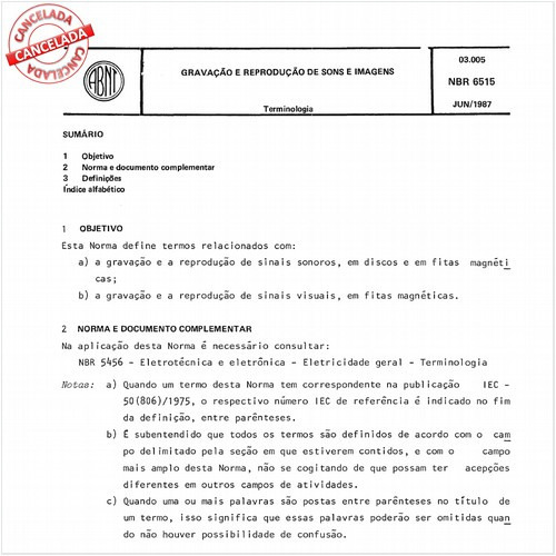 Gravação e reprodução de sons e imagens