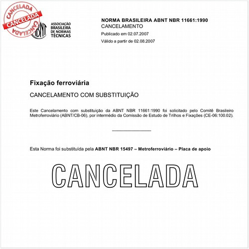 Fixação ferroviária