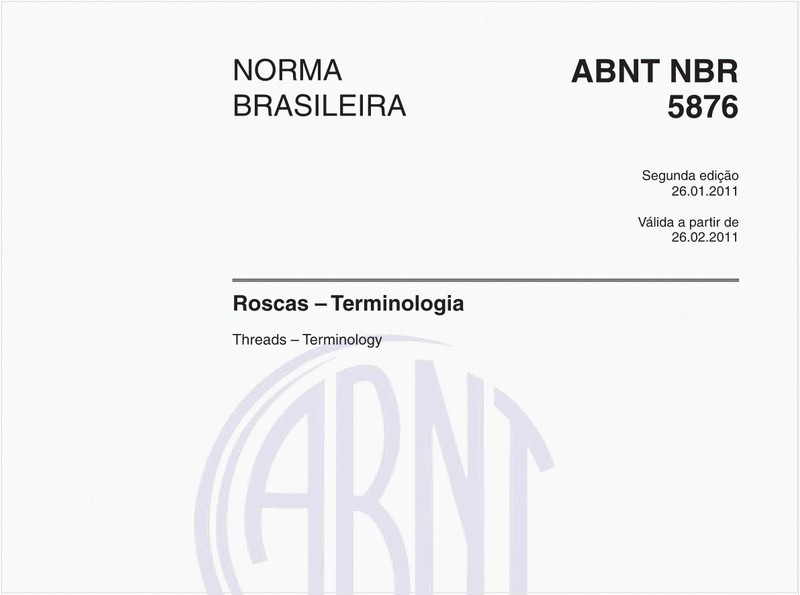 Roscas – Terminologia