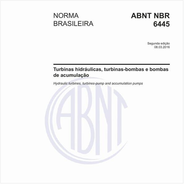 Turbinas hidráulicas, turbinas-bombas e bombas de acumulação