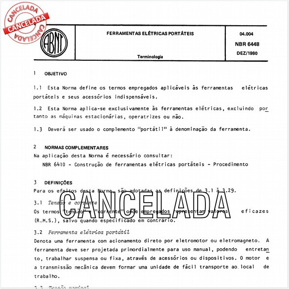 Ferramentas elétricas portáteis