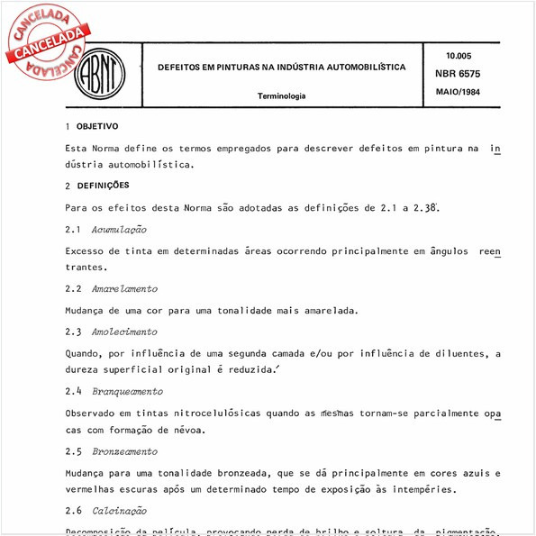 Defeitos em pinturas na indústria automobilística