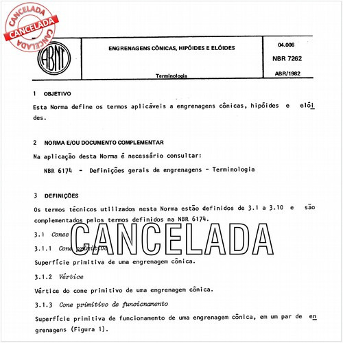 Engrenagens cônicas, hipóides e elóides