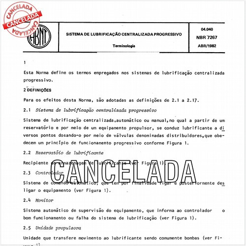 Sistema de lubrificação centralizada progressivo