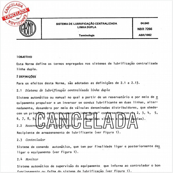 Sistemas de lubrificação centralizada - Linha dupla