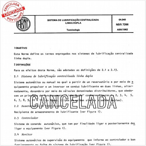 Sistemas de lubrificação centralizada - Linha dupla