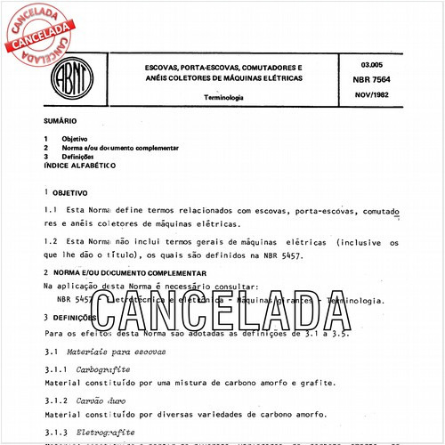 Escovas, porta-escovas, comutadores e anéis coletores de máquinas elétricas
