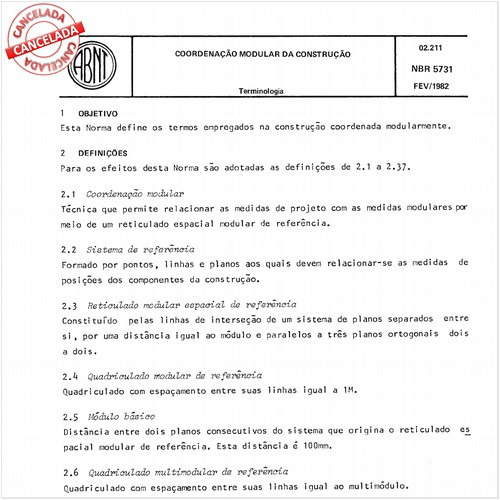 Coordenação modular da construção