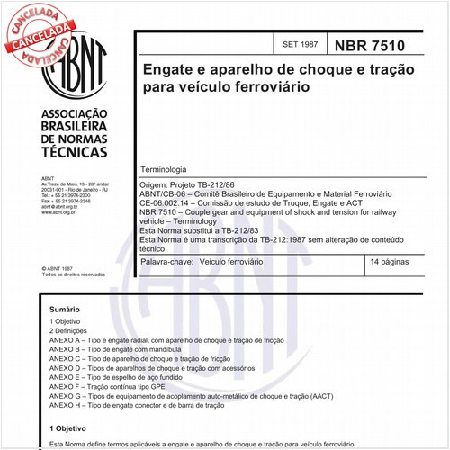 Engate e aparelho de choque e tração para veículo ferroviário