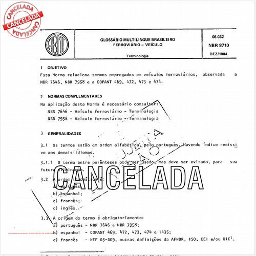 Glossário multilingüe brasileiro ferroviário - Veículo