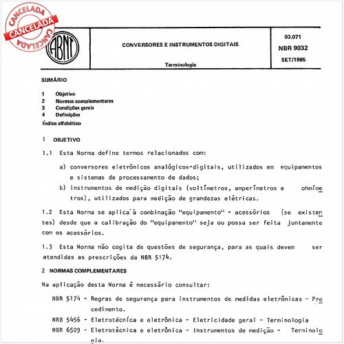 Conversores e instrumentos digitais