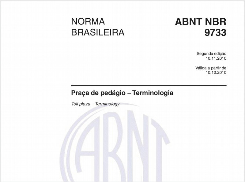 Praça de pedágio - Terminologia