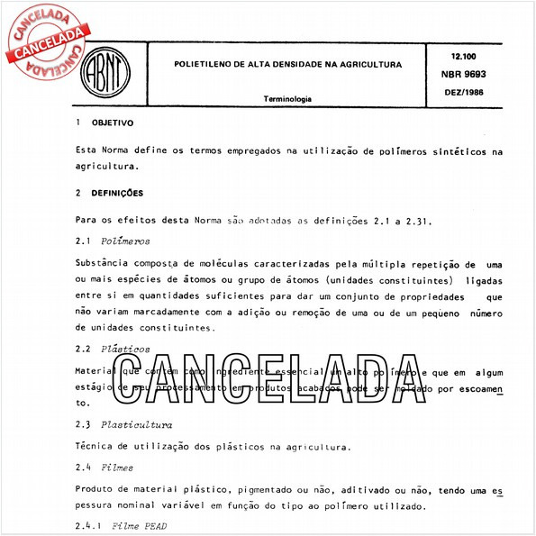 Polietileno de alta densidade na agricultura